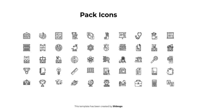 Modelo de apresentação Infográficos do Relatório de Progresso do Aluno