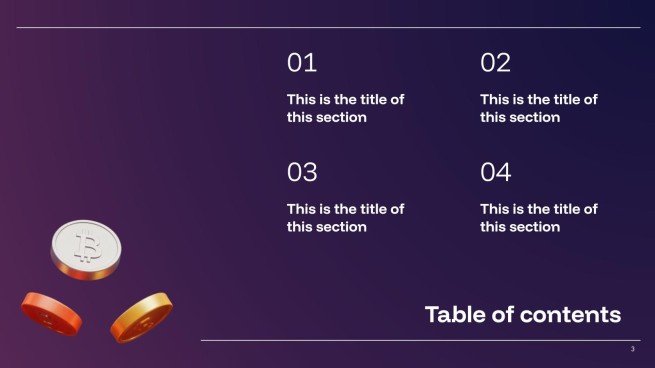 Modelo de apresentação Criptomoeda