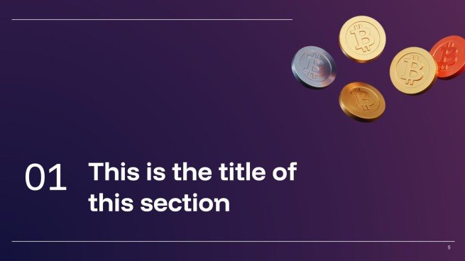 Modelo de apresentação Criptomoeda