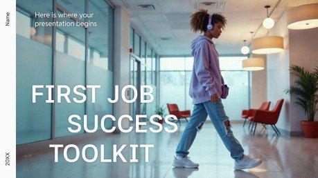 첫 직장 성공 툴킷 프레젠테이션 템플릿
