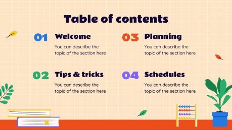 Présentation de rentrée Modèles de présentation