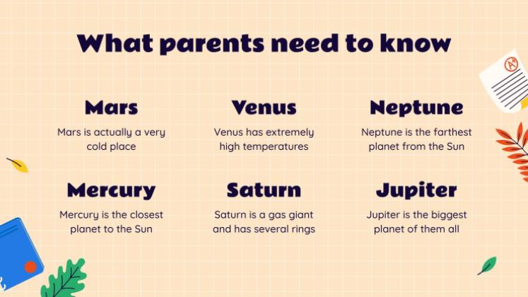 Présentation de rentrée Modèles de présentation