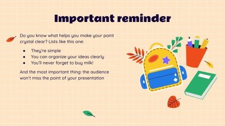 Présentation de rentrée Modèles de présentation