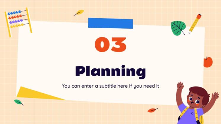 Présentation de rentrée Modèles de présentation