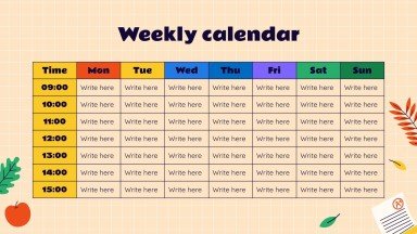 Présentation de rentrée Modèles de présentation