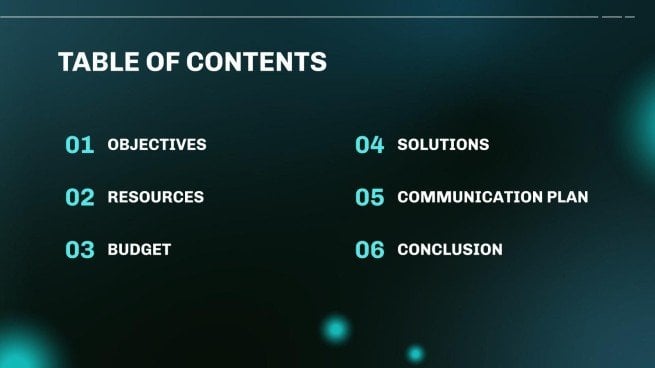 AI Tech Project presentation template 