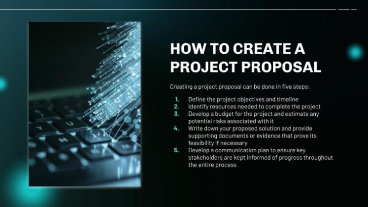 AI Tech Project presentation template 
