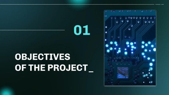 AI Tech Project presentation template 