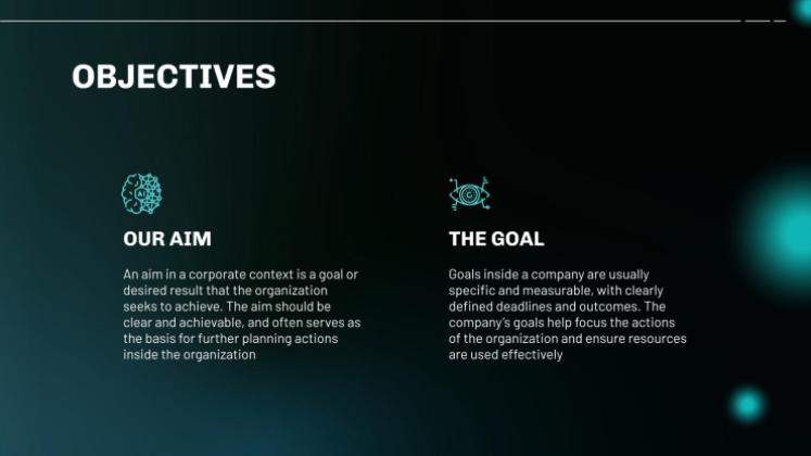 AI Tech Project presentation template 