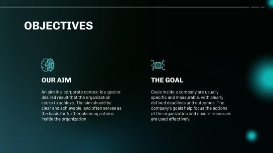 AI Tech Project presentation template 