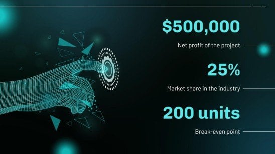 AI Tech Project presentation template 