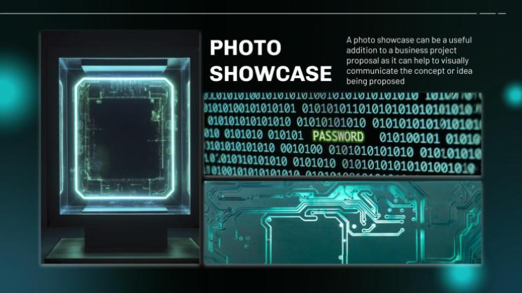 AI Tech Project presentation template 
