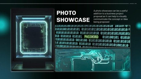 AI Tech Project presentation template 