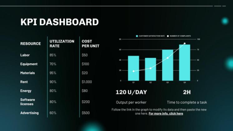 AI Tech Project presentation template 