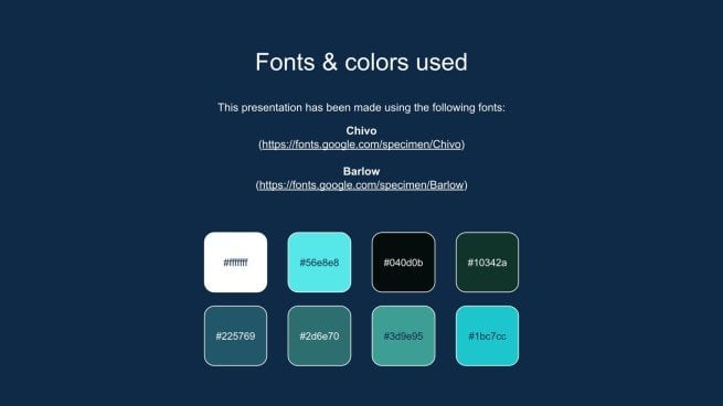 AI Tech Project presentation template 