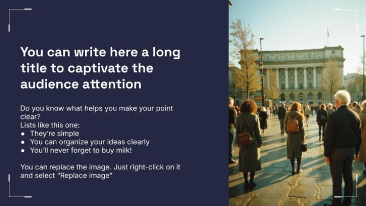 Democratic Rights presentation template 