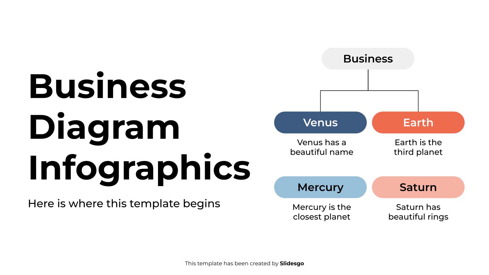 Business Diagram Infographics presentation template 