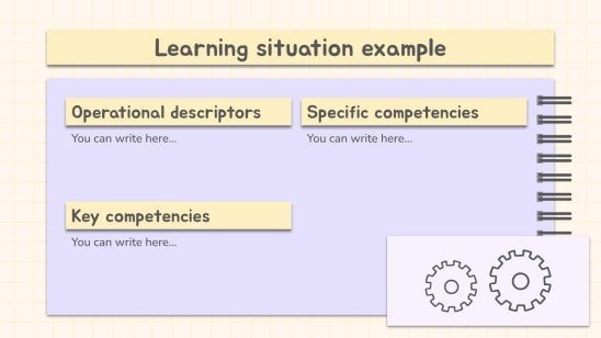 Plantilla de presentación Jornada pedagógica: situación educativa