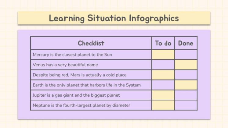 Plantilla de presentación Infografías Jornada pedagógica: situación educativa