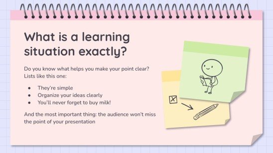 Lernsituationen Vorlage Präsentationsvorlage