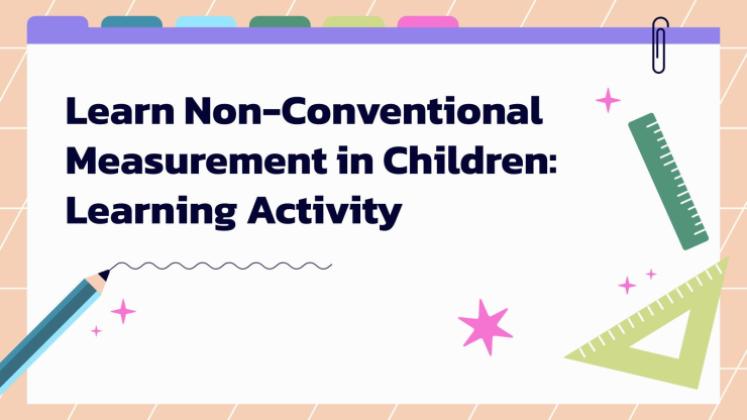 Learning Situation: Learning Non-conventional Measurement presentation template 