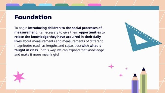 Learning Situation: Learning Non-conventional Measurement presentation template 