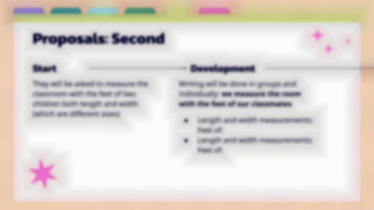 Learning Situation: Learning Non-conventional Measurement presentation template 