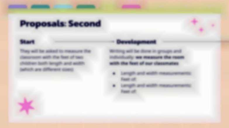 Learning Situation: Learning Non-conventional Measurement presentation template 