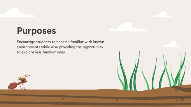 Plantilla de presentación Situación de aprendizaje: investigación sobre hormigas