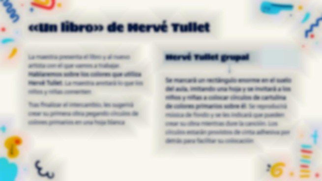 Lernsituation: „Herve Tullet“ Präsentationsvorlage