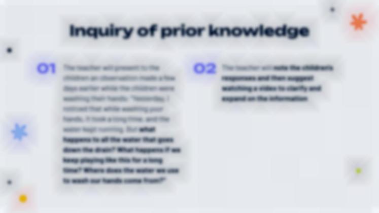 Lernsituation: Warum sollten wir uns um das Wasser kümmern? Präsentationsvorlage