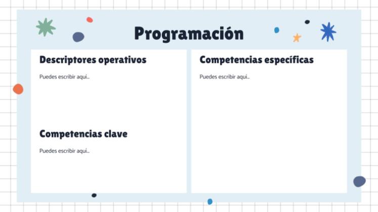 Situations d'enseignement-apprentissage : LOMLOE (Loi du système éducatif espagnol) Modèles de présentation