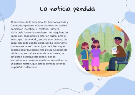 Plantilla de presentación Situación de Aprendizaje 4 - Lengua y Literatura - 4.º de primaria