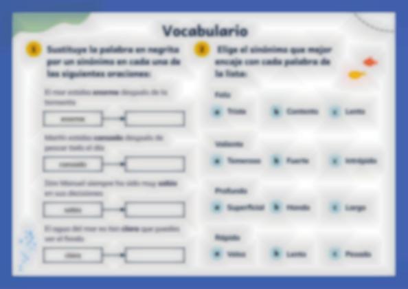Lernsituation: Das Meer Präsentationsvorlage