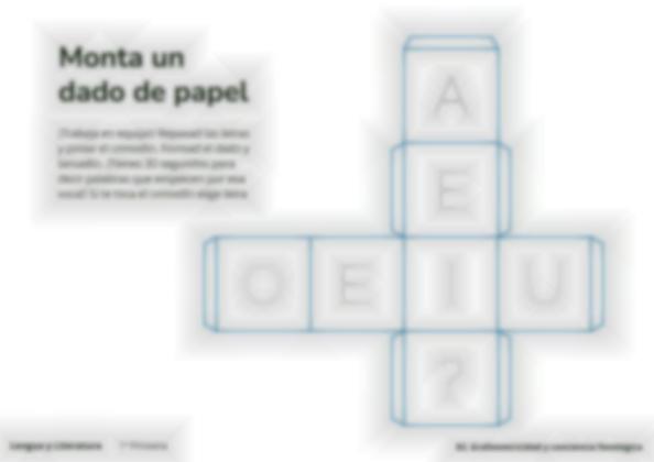 Modelo de apresentação Situação de aprendizagem 1 - Língua e Literatura - 1º ano do ensino fundamental
