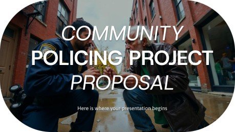 Modelo de apresentação Proposta de Projeto de Policiamento Comunitário