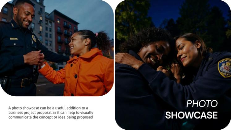 Modelo de apresentação Proposta de Projeto de Policiamento Comunitário