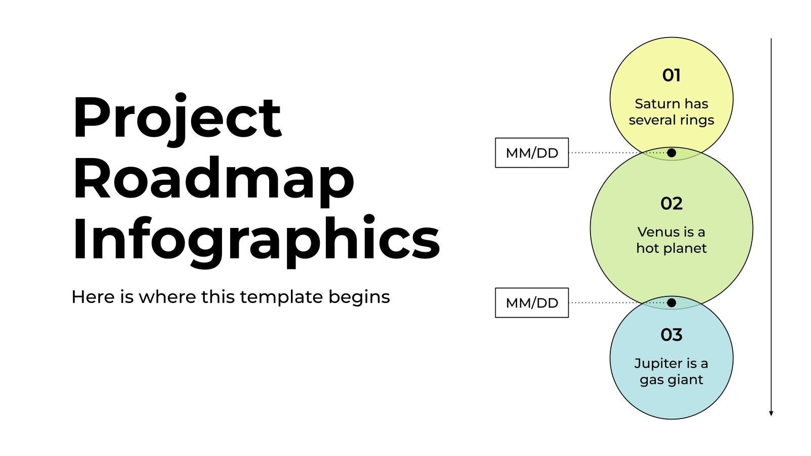 Free Roadmap Infographics for Google Slides and PowerPoint