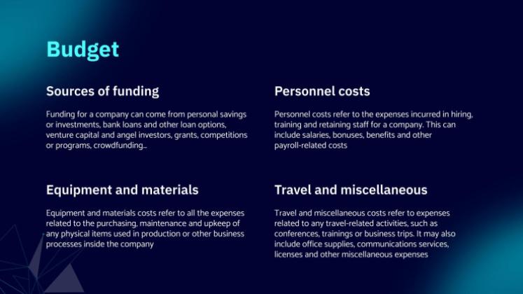 AI Tech Project Proposal presentation template 