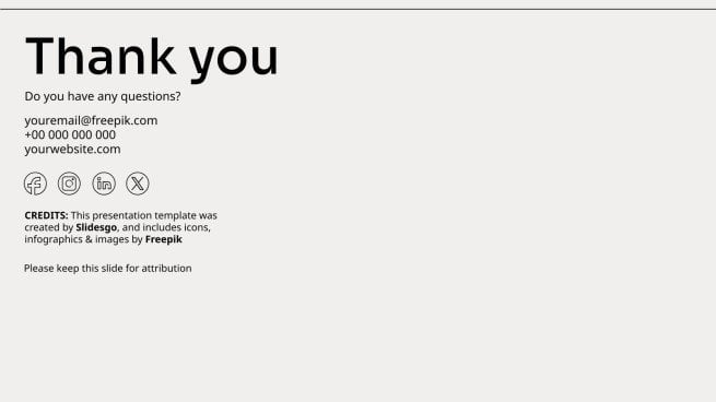 AI in Marketing presentation template 