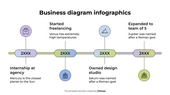 Business Diagram Infographics presentation template 