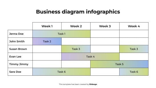Business Diagram Infographics presentation template 