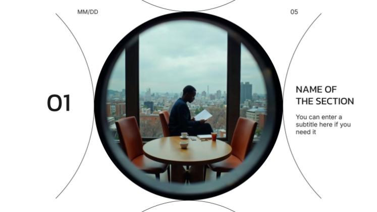 Plantilla de presentación Plan de preparación para la entrevista