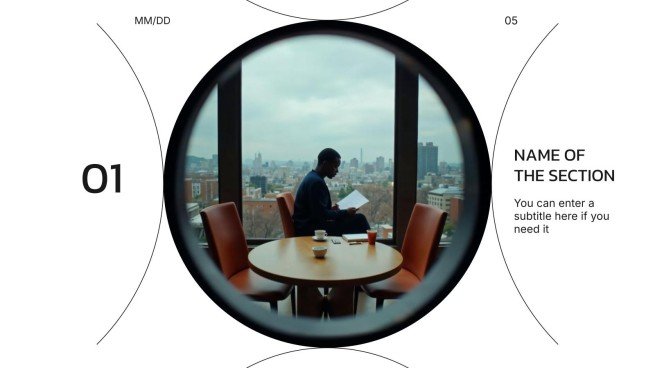 Plantilla de presentación Plan de preparación para la entrevista