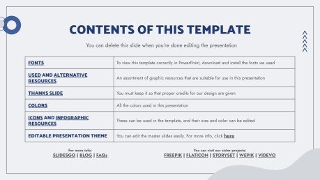 Linic presentation template 