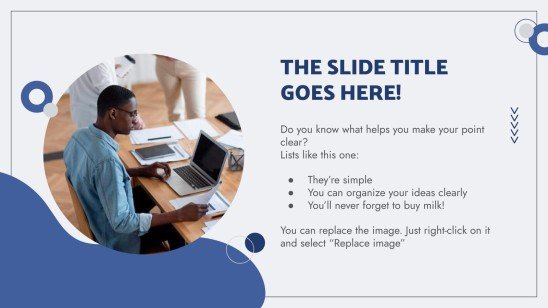 Linic presentation template 