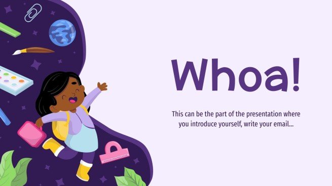 Plantilla de presentación Vuelta a clase