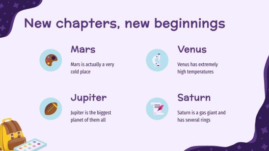 Plantilla de presentación Vuelta a clase