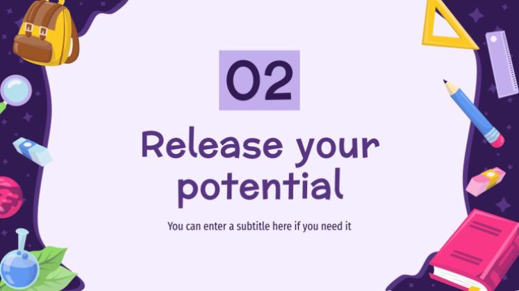 Plantilla de presentación Vuelta a clase