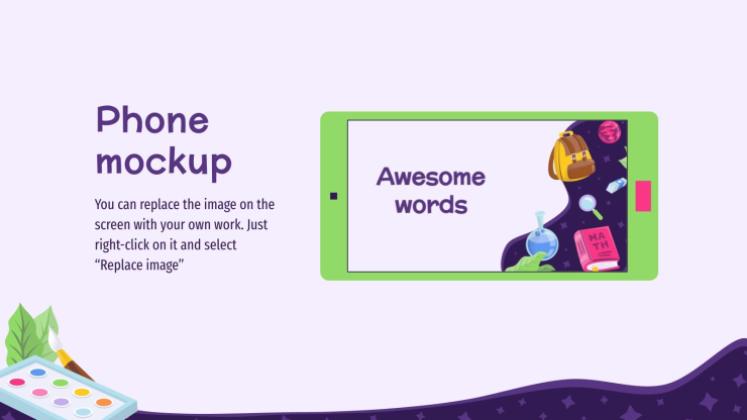 Plantilla de presentación Vuelta a clase